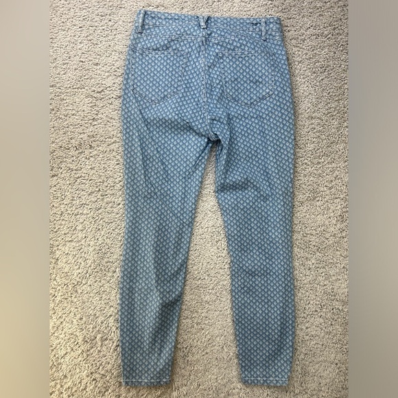 Vineyard Vines Jeans Womens 30 Jamie High Rise Block Print Preppy Summer Denim - Picture 5 of 5